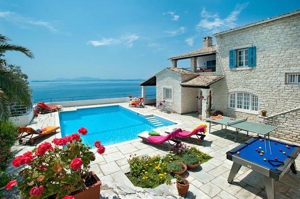 corfu villas greece