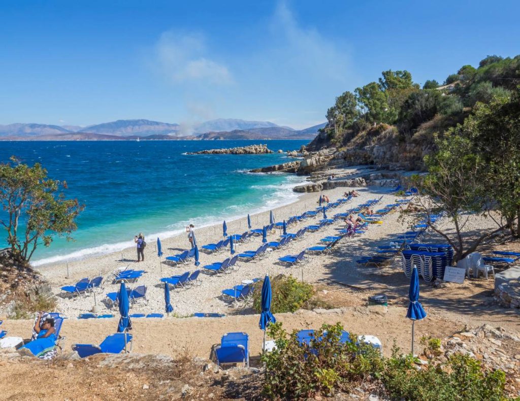Bataria beach, Kassiopi