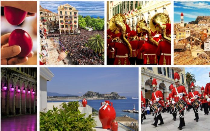Easter in Corfu, Greece