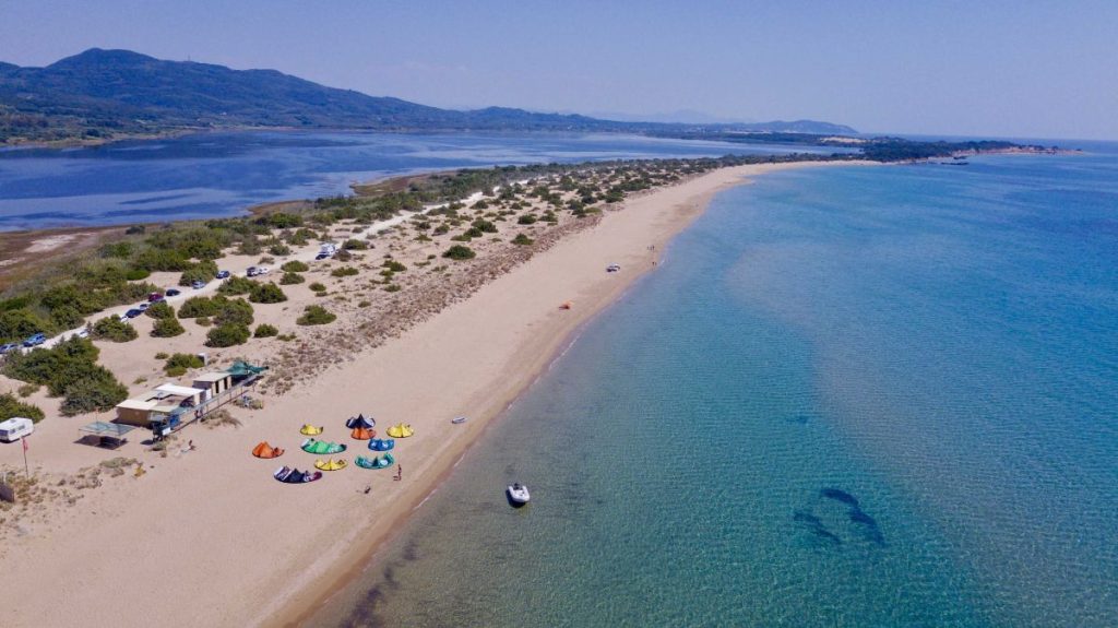 halikounas beach corfu