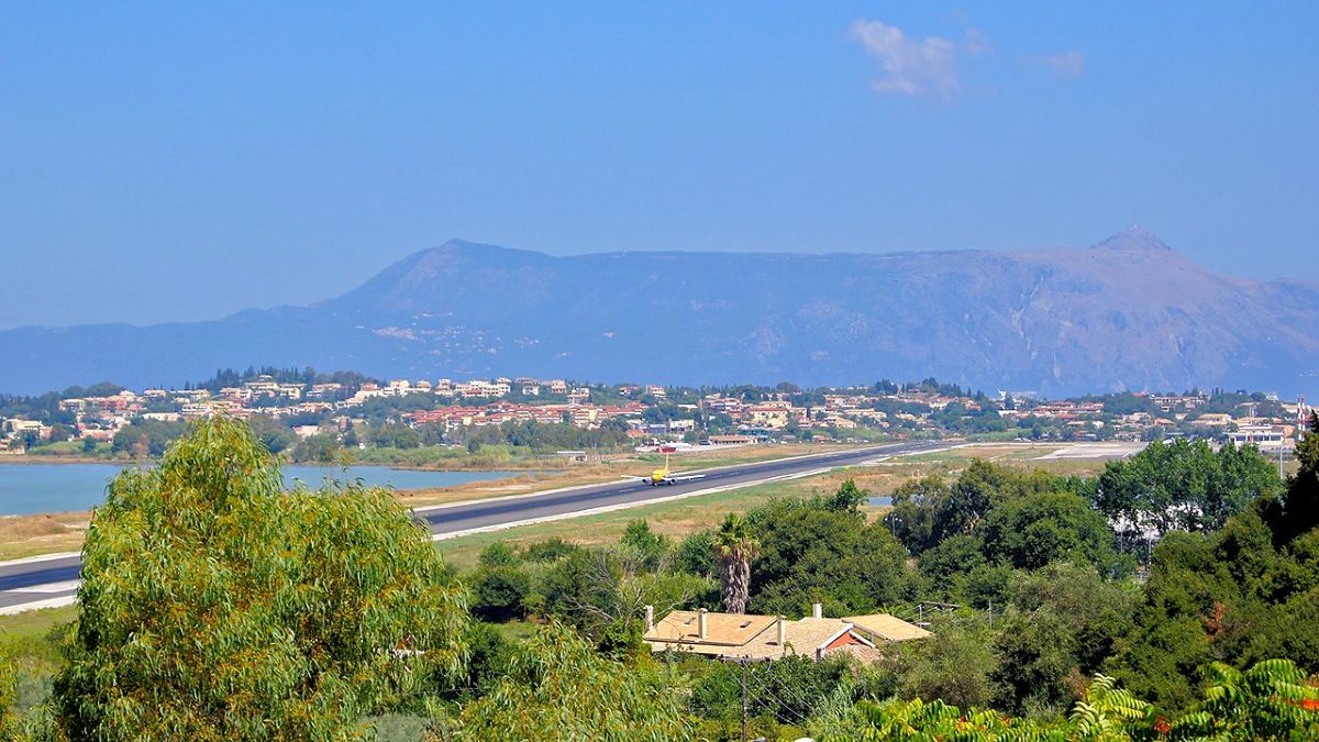Corfu airport Greece ( cfu )