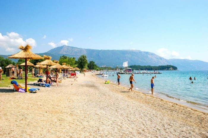 Dassia beach, Corfu Greece
