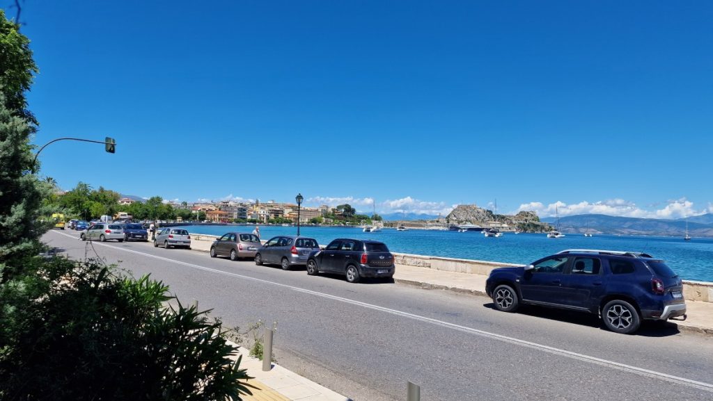 garitsa bay corfu greece
