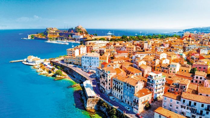 First Time in Corfu? 10 Questions Tourists Keep Asking aerial view of corfu town greece