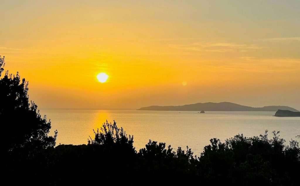 Afionas sunset, Corfu Greece