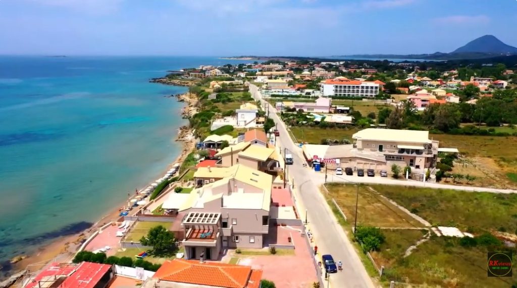 Agios Georgios South beach in Corfu