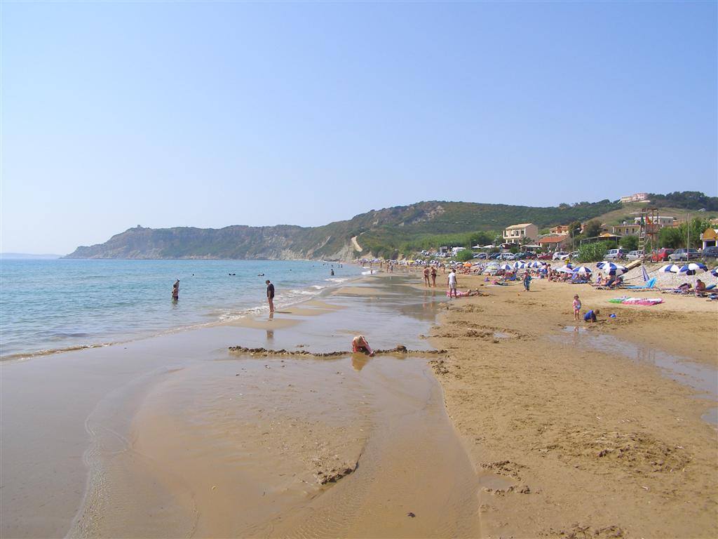Arillas sandy beach Corfu Greece