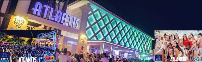 Atlantis Beach Club in Kavos Corfu