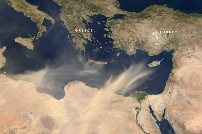 Sahara Dust Cloud Set to Sweep Across Greece