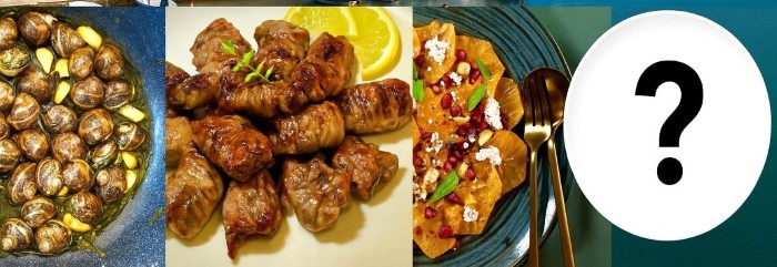 Unusual Local Food in Corfu Greece