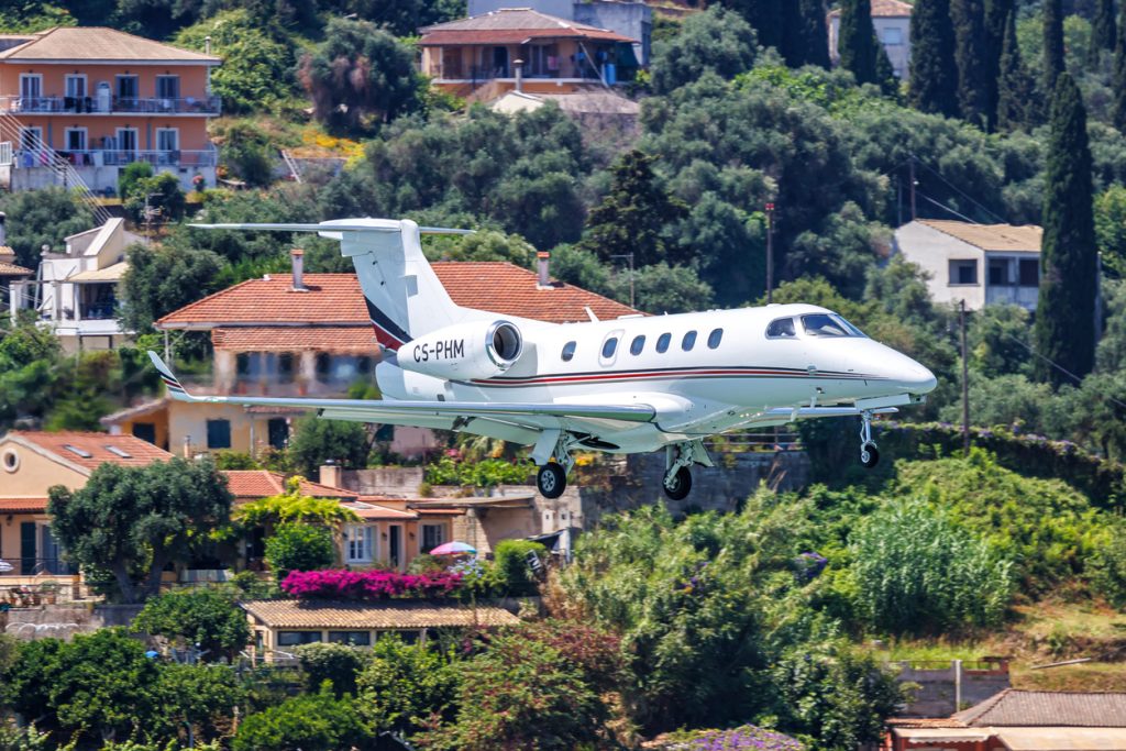 vip flights corfu greece