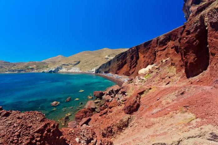 Red Beach, Santorini