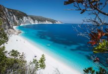 Fteri Beach in Kefalonia Ranked #2 Best Beach in the World for 2026