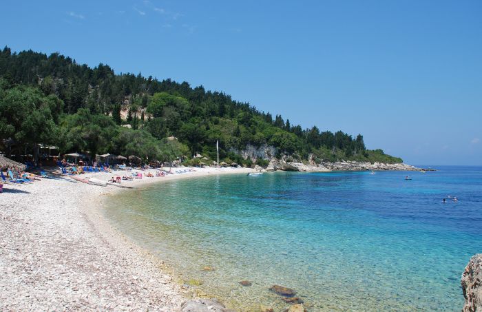 Manadendri beach, Paxos Island, Greece