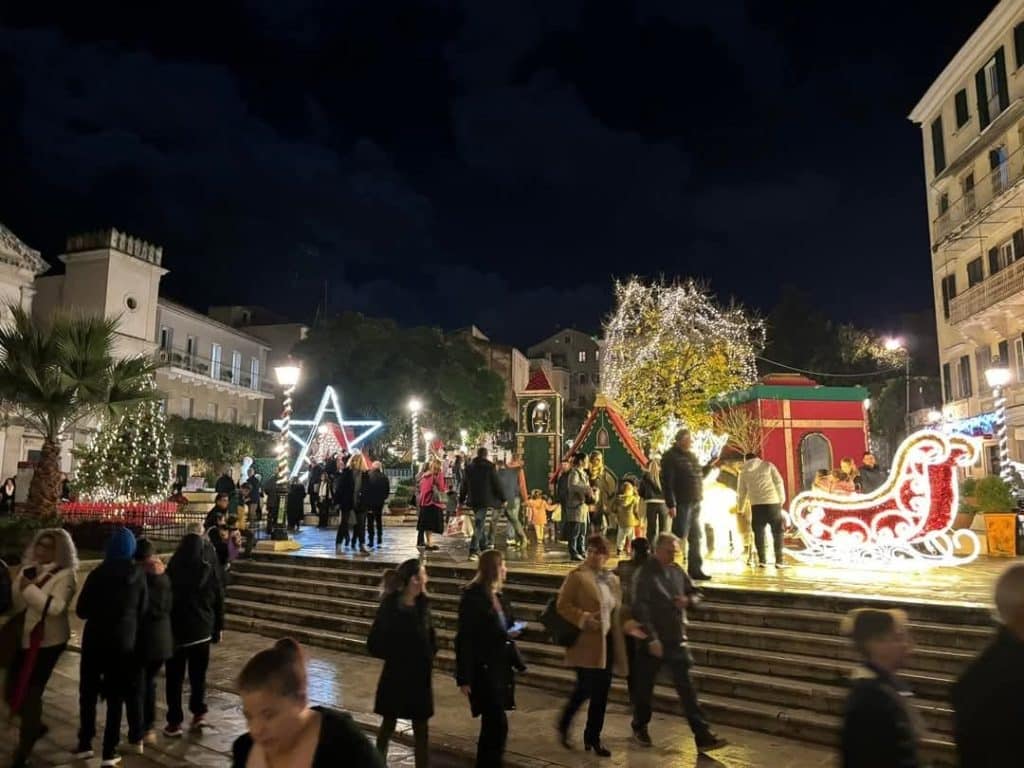 Christmas in Corfu Greece 2026