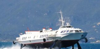 hydrofoil corfu to paxos