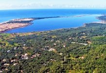 lake korrision corfu