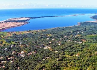 lake korrision corfu