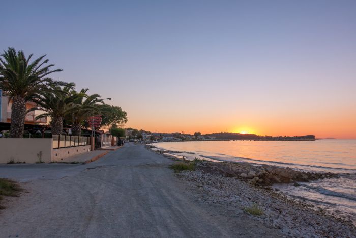 roda sunset corfu