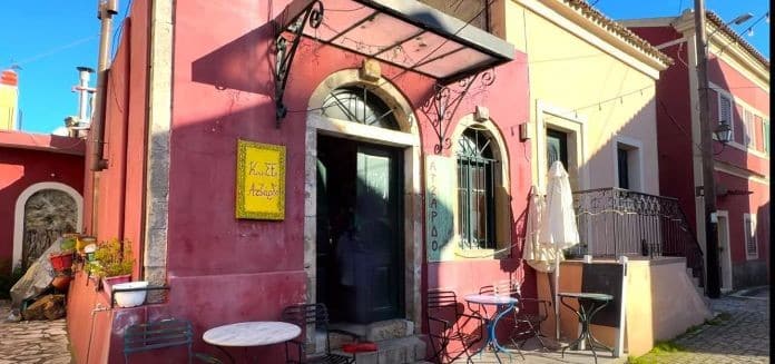 Atzardo tavern Kouramades Corfu