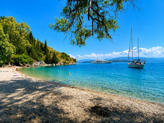 Houhulio Beach corfu