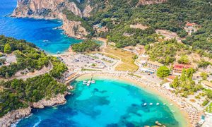 paleokastritsa beach corfu
