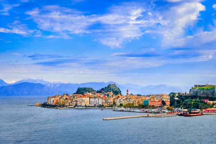 corfu town greece