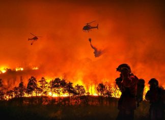 wildfires greece