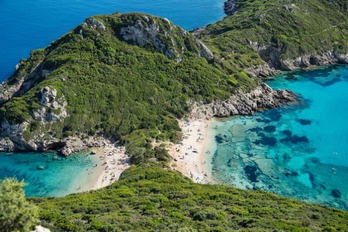 porto timoni afionas corfu