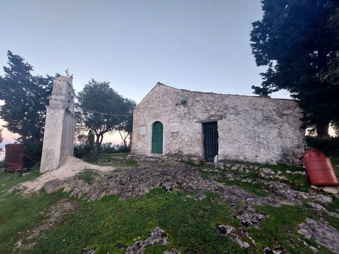 Agia Kyriaki chapel near Gastouri Corfu
