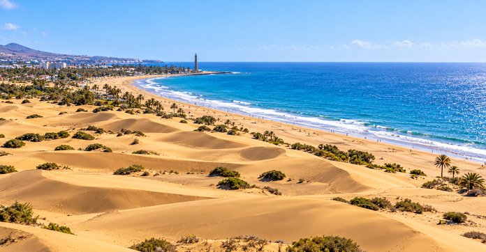 Top 10 Best Nudist Beaches in the World Maspalomas-Gran-Canaria-Spain.