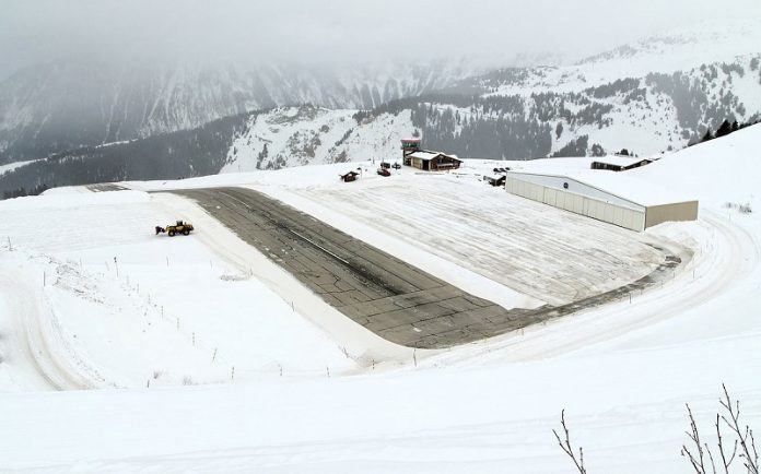 Courchevel Airport, France